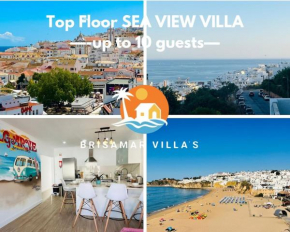 BrisaMarVilas Sea view, 5 min Walk to Town & Beach 12e13
